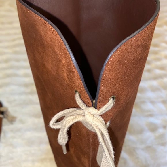 See by Chloe Lara Two-tone Leather Riding Boots - Picture 8 of 11